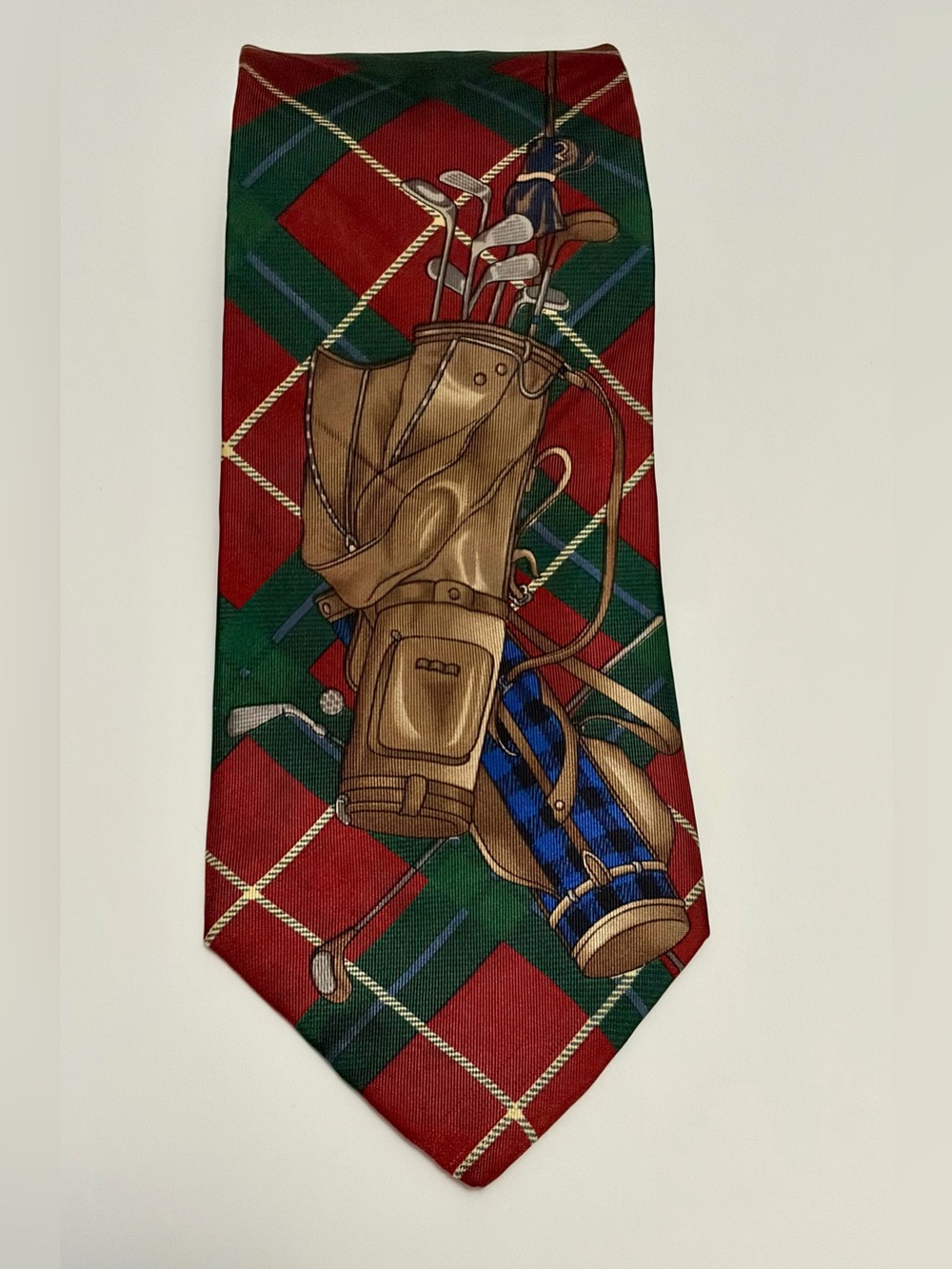 Hathaway all silk golf tie 57x4